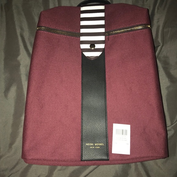 henri bendel limited edition canvas backpack